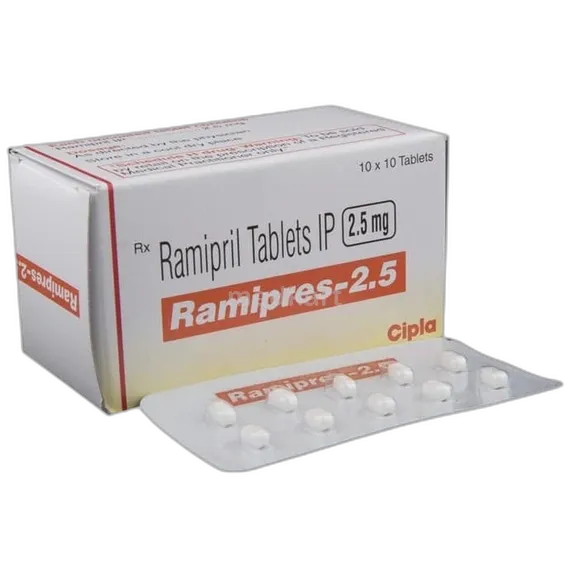 ramipres 2.5mg tablet 10's